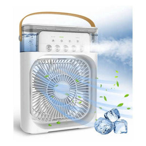 Ventilador humidificador portátil 3 en 1